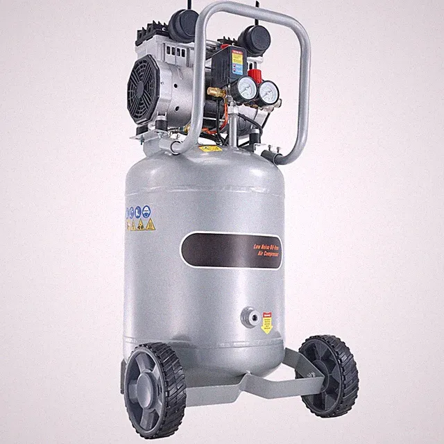 13Gal Air Compressor, 2HP, Oil-Free, 66dB Quiet, 4.6 SCFM@90PSI, 125PSI