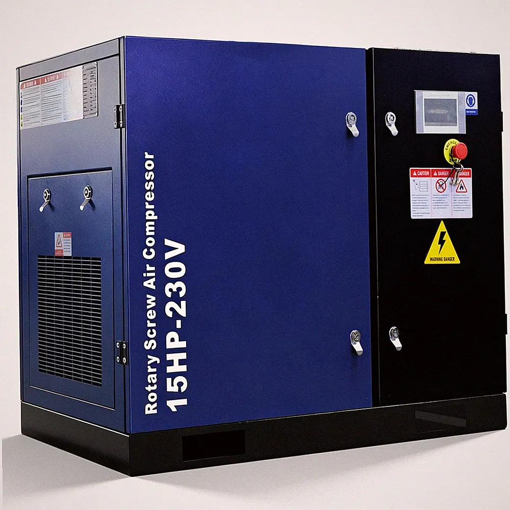 15HP Rotary Screw Air Compressor 56 CFM 125PSI 230V 3PHASE 60HZ