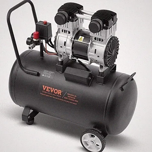 HOT/ Air Compressor Compact Portable Oil Free Compressor 15 Gallon 90 PSI