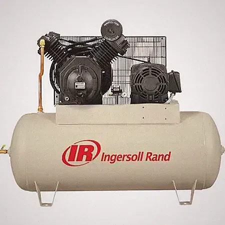 Ingersoll-Rand 7100E15-V-200/3 Electric Air Compressor, 15 Hp, 2 Stage