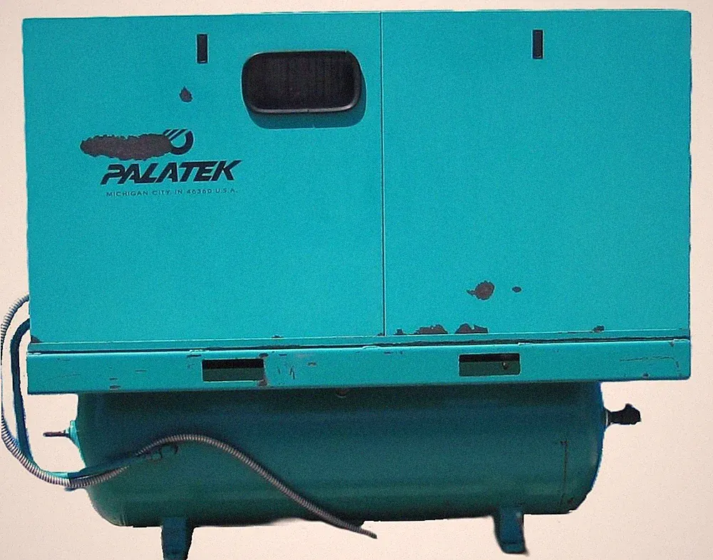 Sullivan Palatek 15 HP Rotary Screw Air Compressor with 120 Gallon Tank 51 CFM