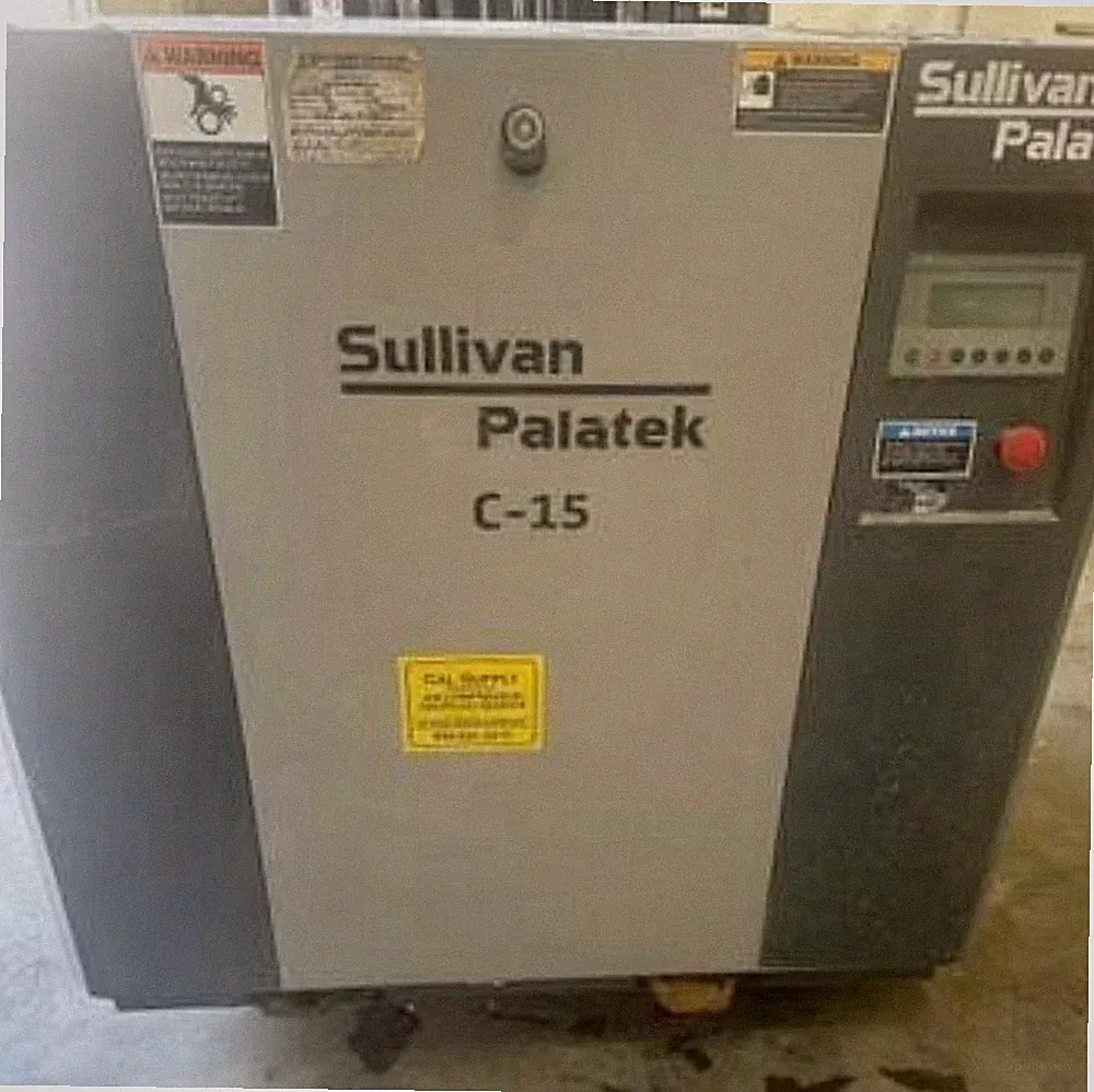 Sullivan Palatek C-15 Rotary Air Compressor 15 HP - READ FULL DESCRIPTION